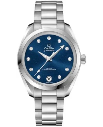 Omega Seamaster Aqua Terra 150m Master Co-Axial Chronometer Model 220.10.34.20.53.001 (blue, arb9768)