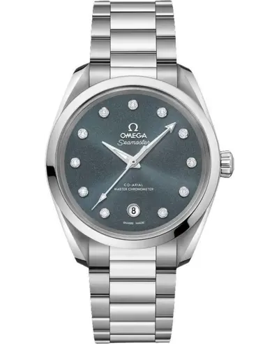 Omega Seamaster Aqua Terra 38 MM Shimmer Dial Master Co-Axial Chronometer, Model 220.10.38.20.53.001 (arb9785)