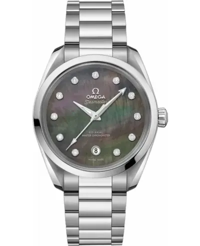 Omega Seamaster Aqua Terra Mother of Pearl Dial Stainless Steel Women's Watch Model 220.10.38.20.57.001 (arb9788)
