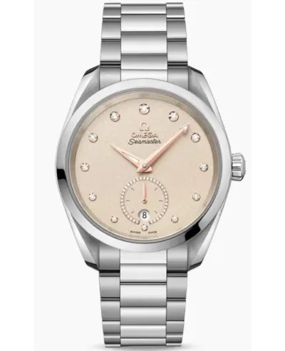 Omega Seamaster Aqua Terra Grey Dial Steel Women's Watch 22010382059001 220.10.38.20.59.001 (arb9789)