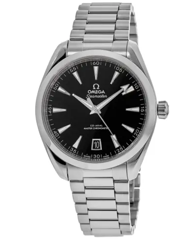 Brand New Authentic Omega Seamaster Aqua Terra Master Co-Axial 41mm Automatic Steel Mens Watch With Black Dial And Model Number 220.10.41.21.01.002 (black, arb9792)
