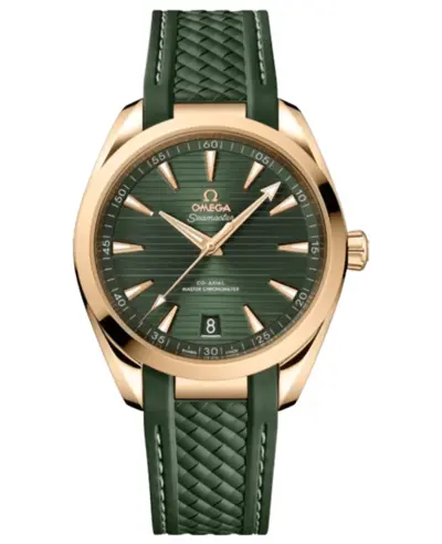Omega Seamaster Aqua Terra 150m Master Co-Axial Automatic Green Dial Model:220.52.41.21.10.001 (green, arb9869)