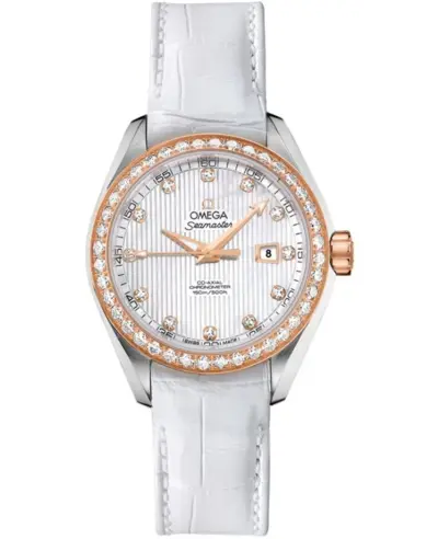 Omega Seamaster Aqua Terra Automatic Chronometer 34mm Women's Watch Model No: 231.28.34.20.55.002 (arb9902)