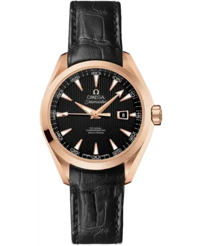 Omega Seamaster Aqua Terra Automatic Chronometer 34mm Women's Watch Model 23153342001002 231.53.34.20.01.002 (black, arb9906)