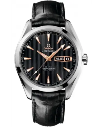 Brand New Authentic Omega Seamaster Aqua Terra Annual Calendar Men's Watch Model 231.53.43.22.01.001 (black, arb9911)