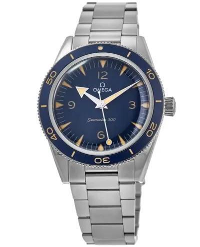 Omega Seamaster 300 Blue Dial Steel Men's Watch Model 234.30.41.21.03.001 (blue, arb9930)