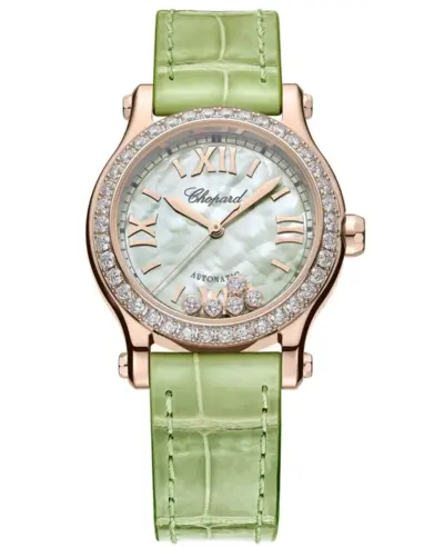 Chopard Happy Sport Watch Model 274893-5016 (green, arb9971)
