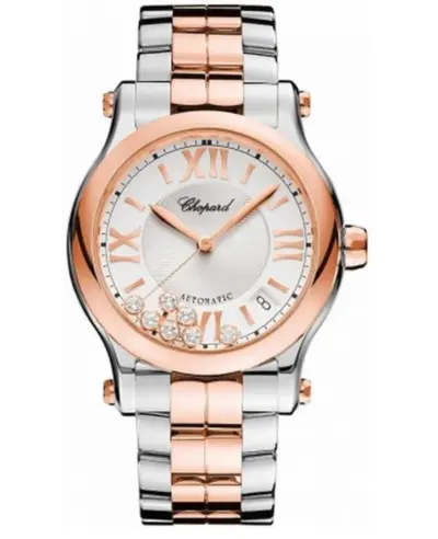 Chopard Happy Sport Medium Automatic 36mm Women's Watch Model 278559-6002 (arb9997)