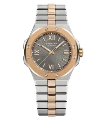 Brand New Authentic Chopard Alpine Eagle Grey Dial Steel Men's Watch Model 298601-6001 (arb10120)