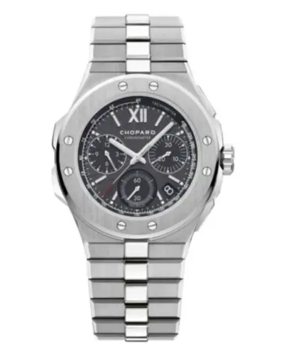 Chopard Alpine Eagle Black Dial Steel Men's Watch Model 298609-3002 (black, arb10123)