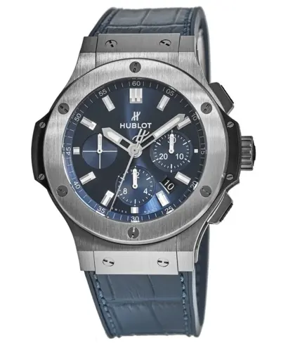 Hublot Big Bang 301.SX.7170.LR Blue Dial Chronograph Men's Watch (blue, arb10153)