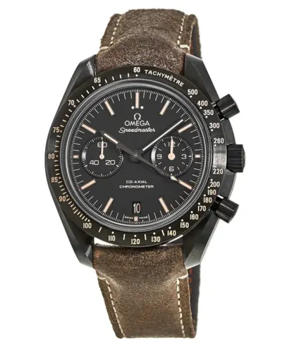Omega Speedmaster Moonwatch Co-Axial Chronograph Dark Side of The Moon Edition Men's Watch - Model 311.92.44.51.01.006 (black, arb10192)
