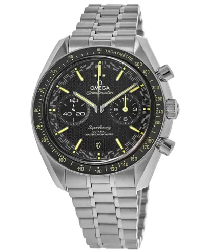 Omega Speedmaster Racing Chronometer Automatic Chronograph Black Dial Steel Men's Watch Model 329.30.44 329.30.44.51.01.003 (black, arb10231)