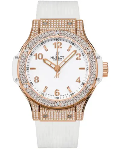 Hublot Big Bang 38mm Women's Watch Article HUB38BWC Model 361.PE.2010.RW.1704 (white, arb10278)