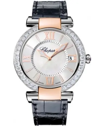 Chopard Imperiale Automatic 40mm Steel & Gold Diamond Women's Watch, Model No: 3885316006 388531-6006 (arb10332)