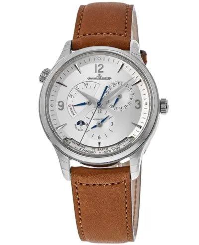 Jaeger-LeCoultre Master Control Geographic Silver Chronograph Dial Men's Watch Model 4128420 (arb10365)