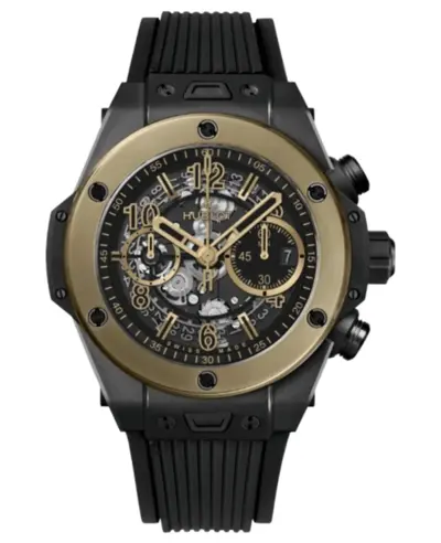 Hublot Big Bang Unico Magic Automatic Skeleton Dial Gold Bezel 421.CM.1130.RX (arb10391)