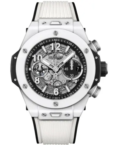 Hublot Big Bang Unico Skeleton Dial Rubber Strap Men's Watch Model 421.HX.1170.RX (arb10393)