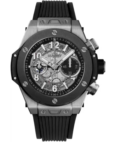 Hublot Big Bang Titanium Automatic Skeleton Men's Watch [421.NM.1170.RX] (arb10395)