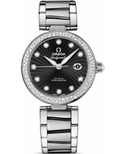 Omega De Ville Ladymatic Women's Watch Model 425.35.34.20.51.001 (black, arb10425)