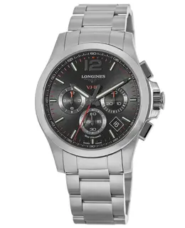 Longines Conquest V.H.P. Black Chronograph Men's Watch l3.727.4.56.6