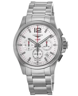 Longines Conquest V.H.P. Stainless Steel Silver Dial Men's Watch l3.717.4.76.6