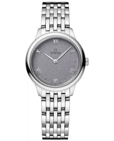 Authentic Omega De Ville Prestige Quartz - Model 434.10.28.60.03.001, Blue Dial (blue, arb10504)