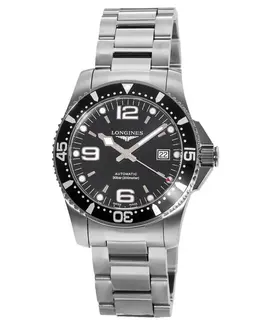 Longines HydroConquest Automatic 41mm Black Dial Steel Men's Watch l3.742.4.56.6