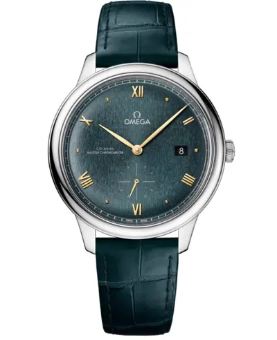 Omega De Ville Prestige Co-Axial Master Chronometer Small Seconds 41mm Model: 434.13.41.20.10.001 (green, arb10557)