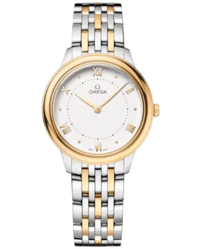 Omega De Ville Prestige Quartz 30mm Silver Dial Model 434.20.30.60.02.002 (arb10567)