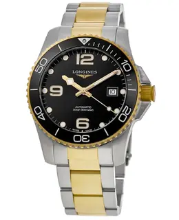 Longines HydroConquest Automatic Black Dial Steel Men's Watch l3.781.3.56.7