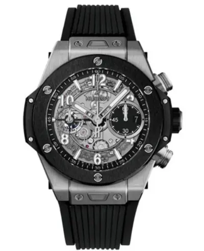 Hublot Big Bang Unico Skeleton Dial Rubber Strap Men's Watch Model 441.NM.1171.RX (arb10660)