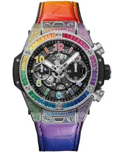 Hublot Big Bang Unico Black Skeleton Dial Watch 441.NX.1117.LR.0999 (arb10661)