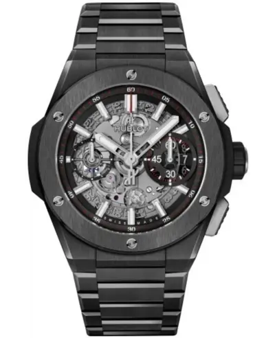 Hublot Big Bang Integral Black Magic Skeleton Dial Ceramic Men's Watch: Model 451.cx.1170.cx (arb10669)