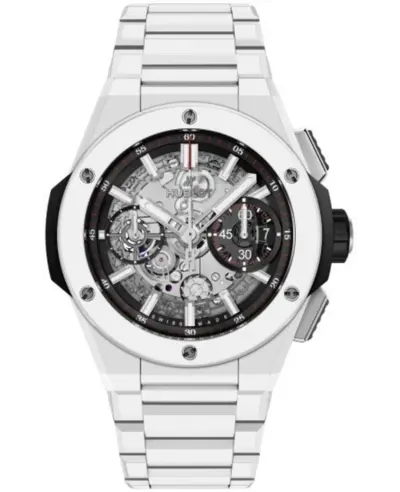 Hublot Big Bang Integral White Ceramic Skeleton Dial Men's Watch 451.HX.1123.HX (arb10675)