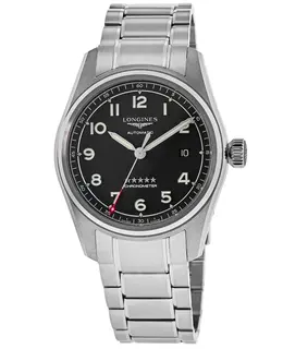 Longines Spirit Prestige Edition L3.810.4.53.9 Black Dial Men's Watch
