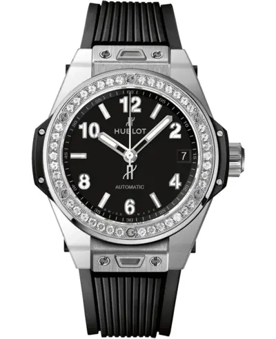 Hublot Big Bang One Click Steel Diamonds Women's Watch 465.SX.1170.RX.1204 (black, arb10695)