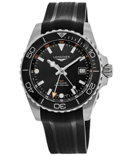 Longines HydroConquest L3.890.4.56.9 Mens Automatic GMT Watch