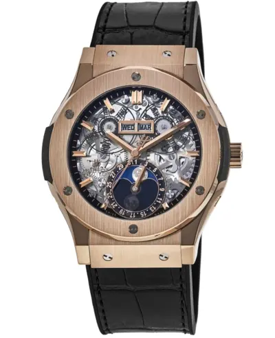 Hublot Classic Fusion Aerofusion Moonphase Mens Watch - Model 517.OX.0180.LR (arb10793)