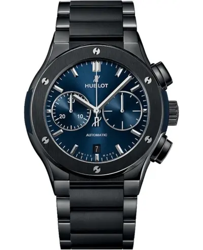 Hublot Classic Fusion Chronograph Automatic Blue Dial Men's Watch Model 520.CM.7170.CM (blue, arb10801)