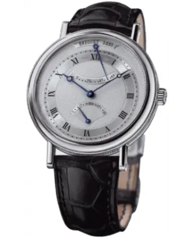 Breguet Classique Men's Watch 5207BB - White Gold, Crocodile Strap 5207BB-12-9V6 (arb10813)