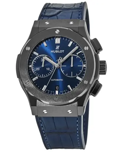 Hublot Classic Fusion Chronograph 521.CM.7170.LR - Ceramic Blue Dial Men's Watch (blue, arb10815)
