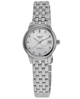 Longines Flagship Automatic Mother of Pearl Diamond Dial Women's Watch l4.274.4.87.6