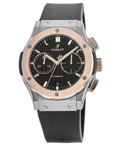 Hublot Classic Fusion Chronograph Titanium King Rose Gold Men's Watch 521.NO.1181.RX (black, arb10819)