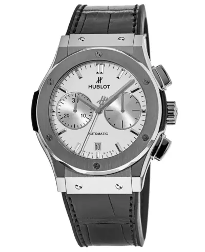 Hublot Classic Fusion Chronograph 521.NX.2611.LR Titanium Case Silver Dial Automatic Men's Watch (arb10823)