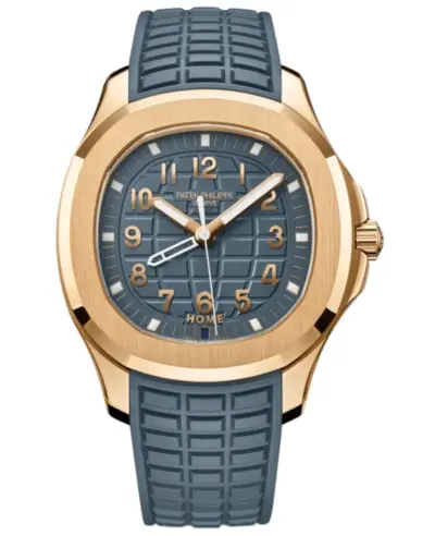 Aquanaut Blue-Gray Dial Rubber Strap 5269R-001 Patek Philippe (blue, arb19844)
