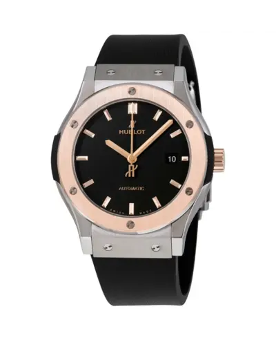 Hublot Classic Fusion 42mm Titanium King Gold Men's Watch (542.NO.1181.RX) (black, arb10898)