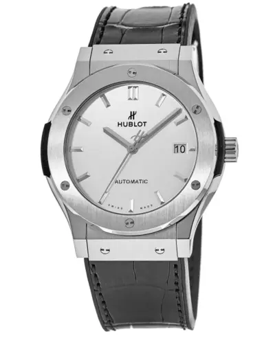 Hublot Classic Fusion Automatic 42mm Titanium Silver Dial Men's Watch Model 542.NX.2611.LR (arb10904)