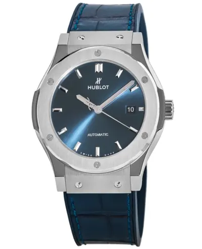 Model 542.NX.7170.LR Hublot Classic Fusion Blue Dial Men's Watch (blue, arb10907)