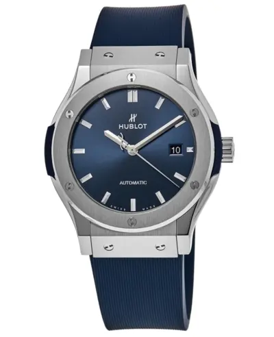Brand New Authentic Hublot Classic Fusion Automatic 42mm Blue Dial Model:542.NX.7170.RX (blue, arb10908)